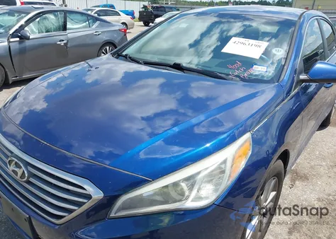 2016 Hyundai Sonata Se from USA, damaged, VIN 5NPE24AF4GH380435
